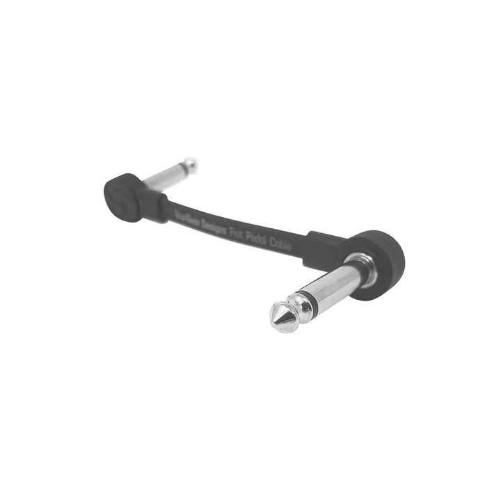TourGear Designs | Flat Audio Patch Cable | TS Mono to TS Mono | S Shape