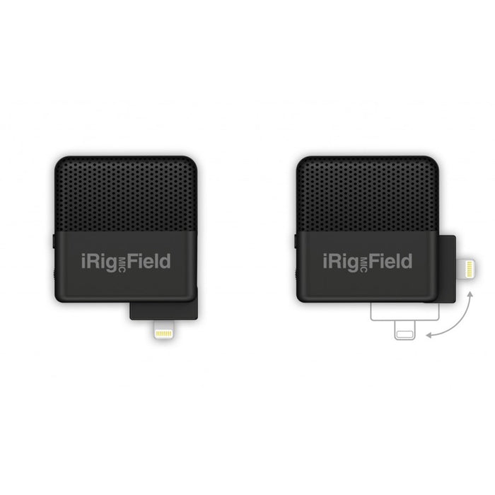 IK Multimedia | iRig Mic Field | 24bit Stereo Condenser Microphone for iOS Device - Gsus4