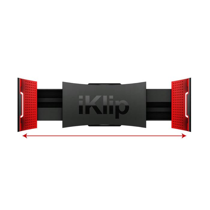 IK Multimedia | iKlip 3 DELUXE | iPad Mount w/ Tripod Thread Adapter