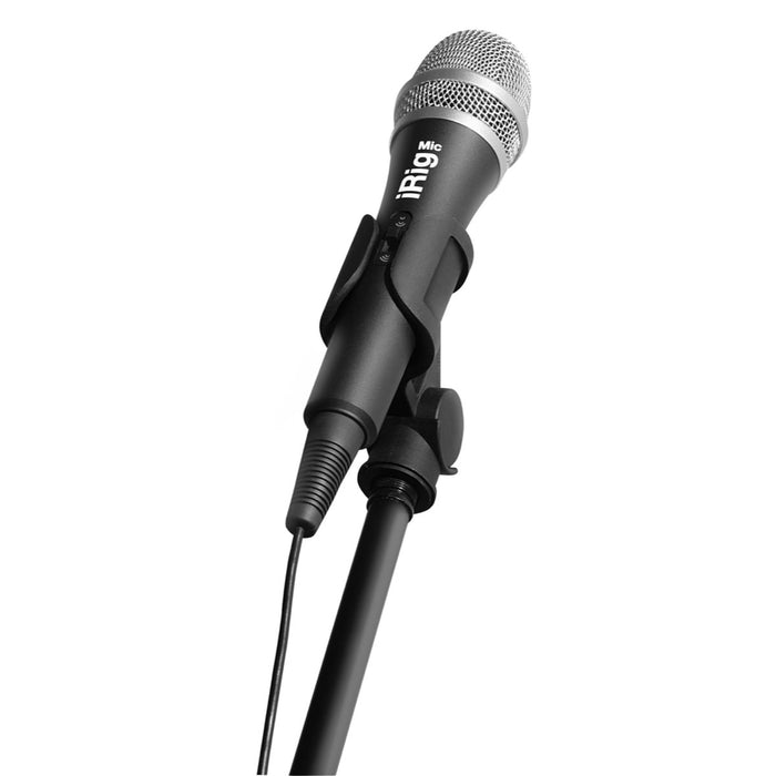 IK Multimedia | iRig Mic | Handheld Vocal Microphone for iOS