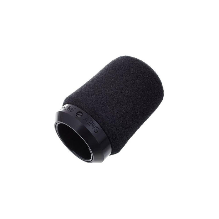 SHURE | A2WS BLK | Microphone Foam Windscreen for SM57 | Black