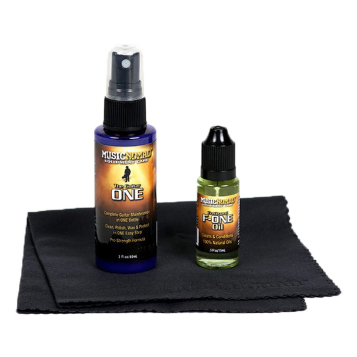Music Nomad | MN140 | Premium Guitar Care Kit | The Guitar ONE, F-ONE Oil & Cloth