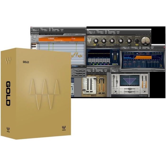 Waves | GOLD Plug-In Bundle | Over 40 Stellar Essential Audio Plugins