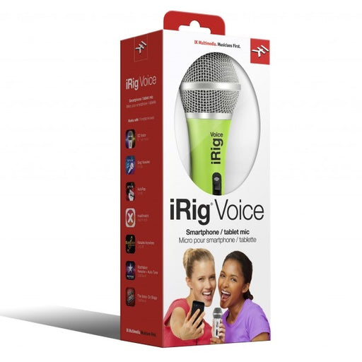 IK Multimedia | iRig Voice | Handheld Microphone | Green - Gsus4