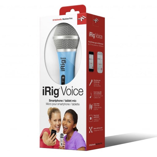 IK Multimedia | iRig Voice | Handheld Microphone | Blue - Gsus4