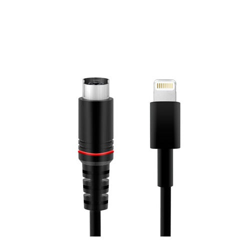 IK Multimedia | Lightning to Mini-DIN Cable with Charging - Gsus4