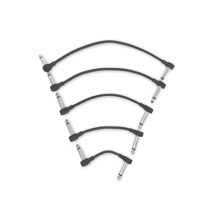 TourGear Designs | Flat Audio Patch Cable | TS Mono to TS Mono | S Shape (TGD CBL FP 3 S) - Gsus4