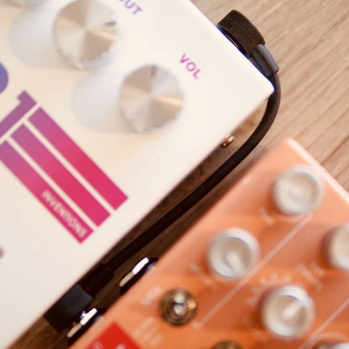 TourGear Designs | Flat Audio Patch Cable | TS Mono to TS Mono | S Shape (TGD CBL FP 3 S) - Gsus4