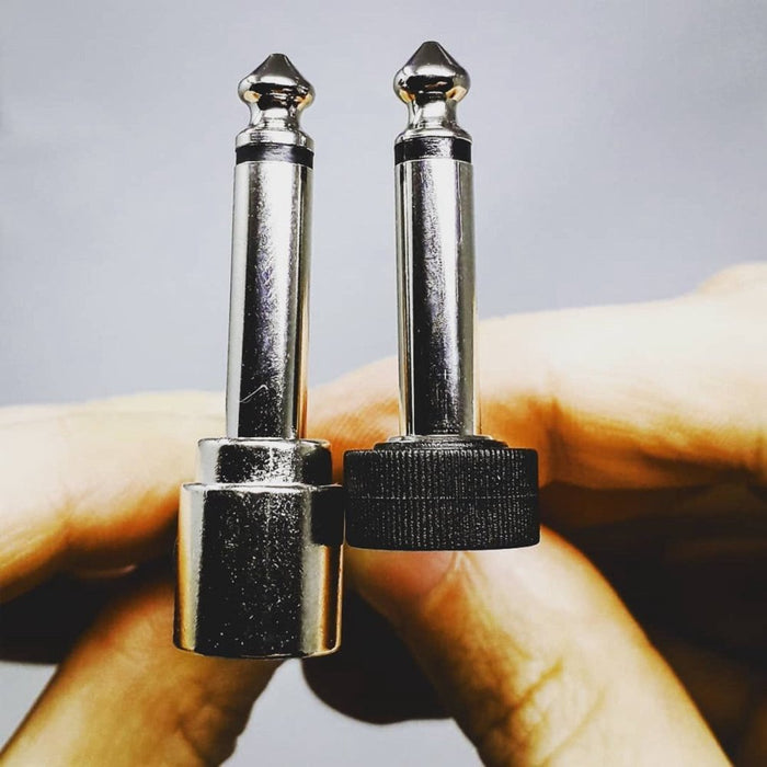 TourGear Designs | Flat Audio Patch Cable | TS Mono to TS Mono | S Shape (TGD CBL FP 3 S) - Gsus4