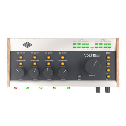Universal Audio | VOLT 476P | 4 - in/4 - out USB C audio interface | w/ Vintage Mic Preamp & 1176 FET Compressor (UA - VOLT476P) - Gsus4