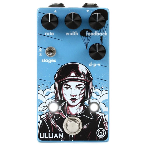 Walrus | LILLIAN | Analog Phaser / Vibrato Pedal (WAL - LILLIAN) - Gsus4