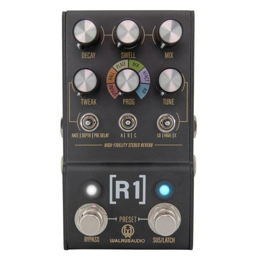 Walrus | MAKO Series R1 | High - Fidelity Stereo Reverb Pedal | MK1 (WAL - MAKO - R1) - Gsus4