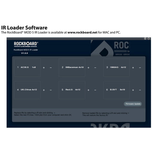 Warwick | Rockboard | MOD 5 | CAB SIM, DI & IR Loader | All - in - One Patchbay (WR - MODULE5) - Gsus4