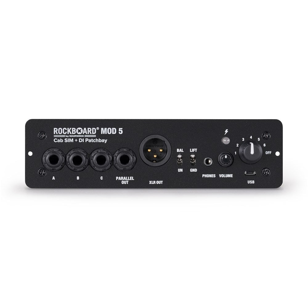 Warwick | Rockboard | MOD 5 | CAB SIM, DI & IR Loader | All-in-One