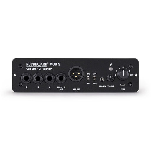 Warwick | Rockboard | MOD 5 | CAB SIM, DI & IR Loader | All - in - One Patchbay (WR - MODULE5) - Gsus4