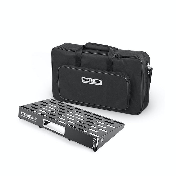 Warwick | Rockboard | QUAD 4.2 | Pedalboard w/ Gig Bag (WR - QUAD - 4.2 - GB) - Gsus4