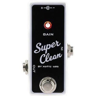 Xotic Super Clean Buffer w/ JRC4558 Chip w/ EQ Dip Switch